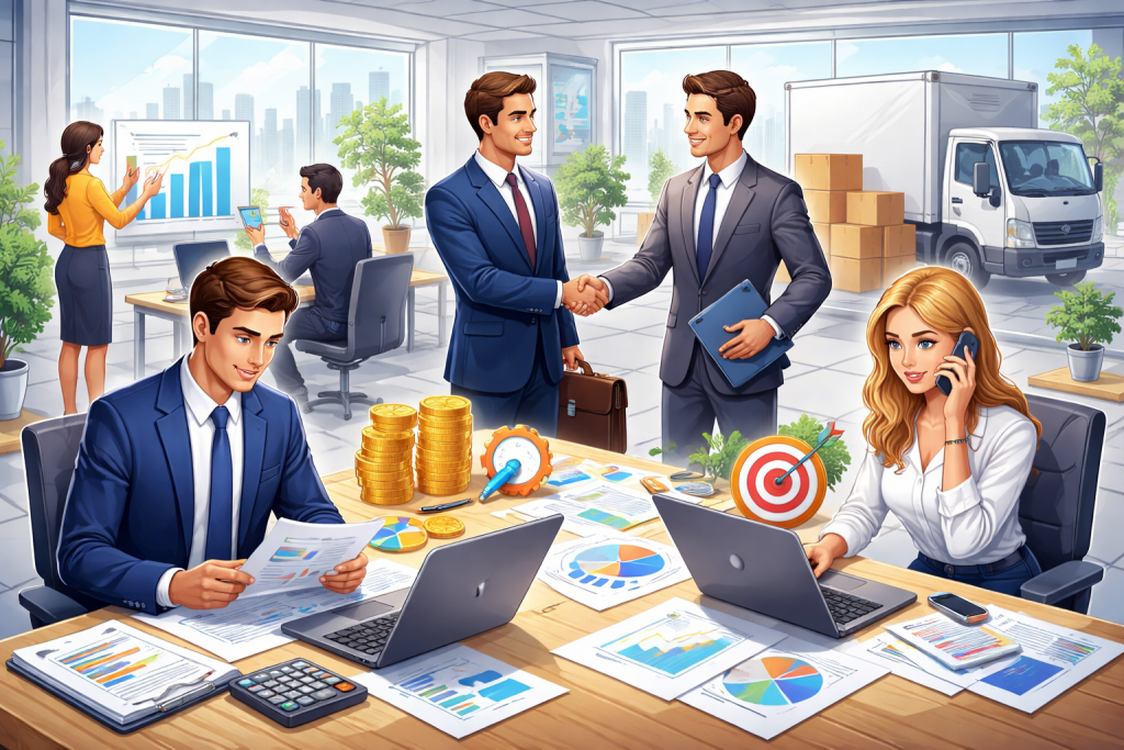 Работы по коммерческой деятельности на заказ