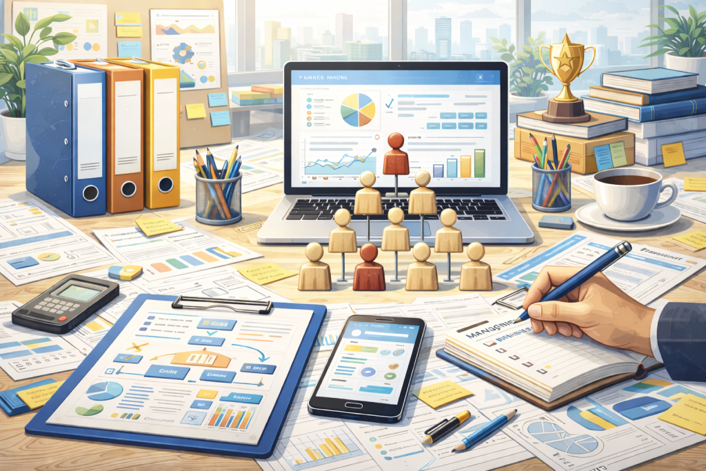 Работы по менеджменту на заказ