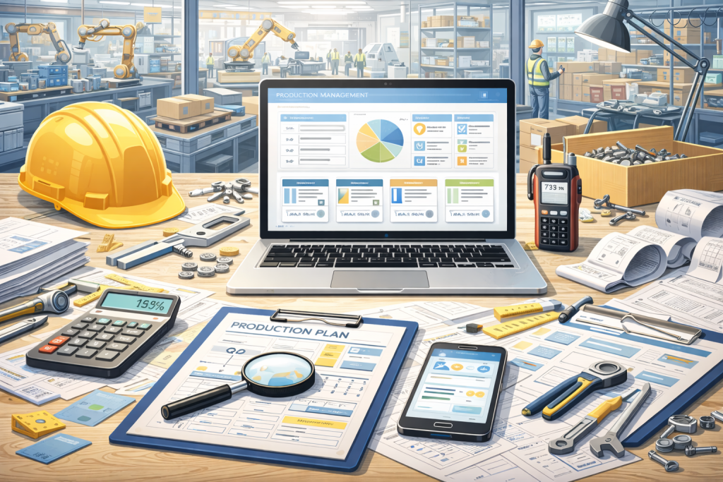 Работа по организации производства на заказ